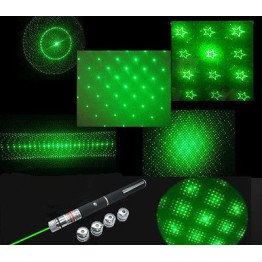 GREEN LASER POINTER  with 4  lens